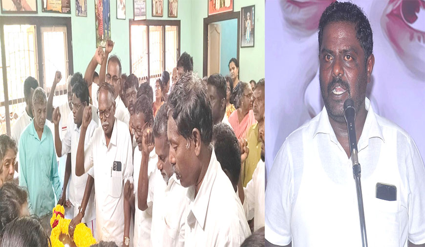 திருவாரூர் தோழர் எம்.எஸ்.ஜெய்கிஷ் கார் மோதி மரணம் சாவில் சந்தேகம் என தந்தை புகார்