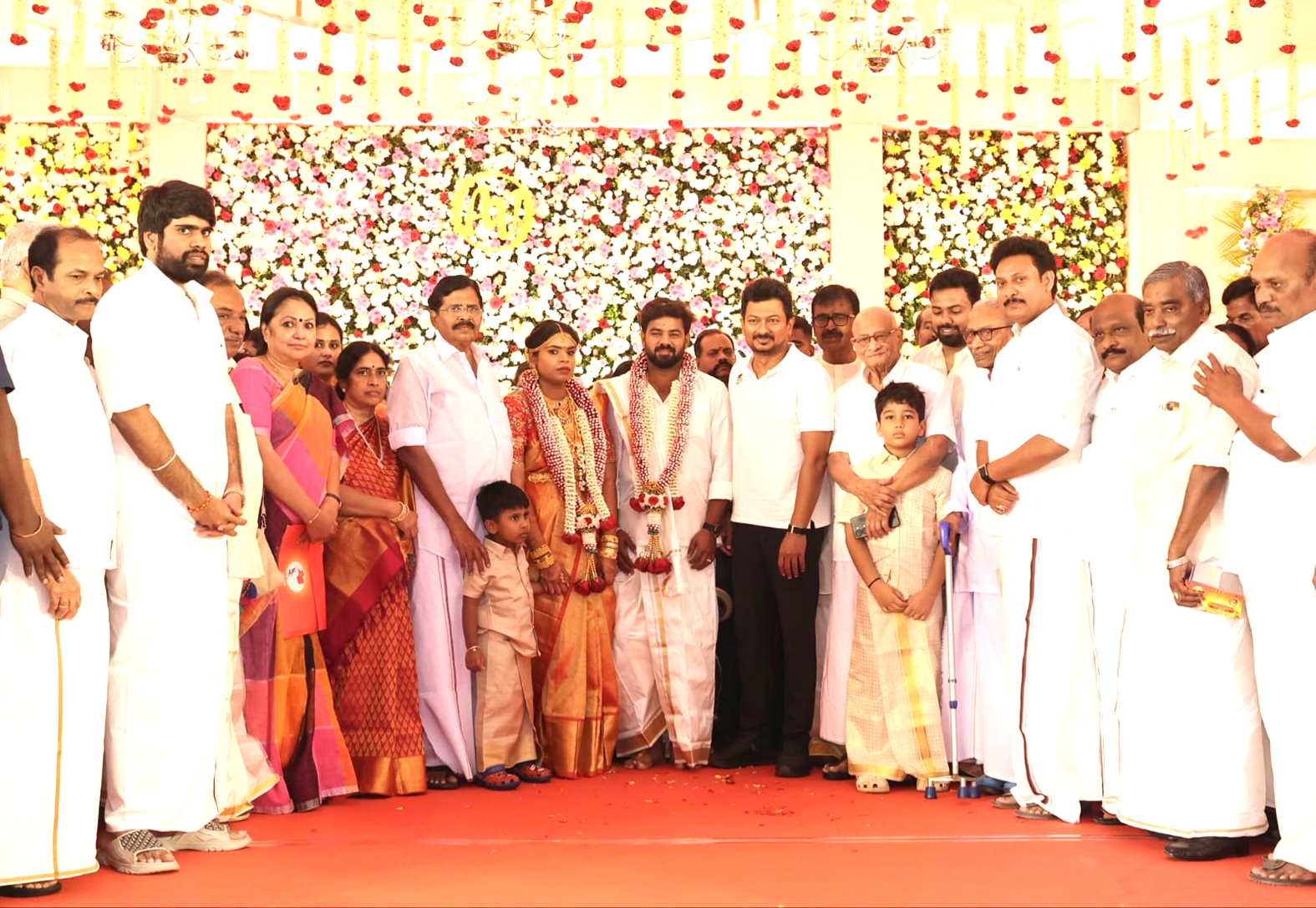 தியாகி என்.வெங்கடாசலம் இல்லத் திருமண விழா துணை முதல்வர் உதயநிதி ஸ்டாலின் பங்கேற்பு