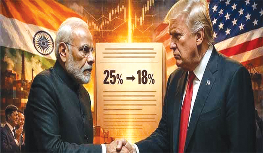5 ஆண்டுகளில் ரூ. 45 லட்சம் கோடிக்கு அமெரிக்கப் பொருட்களை வாங்கத் தயார்! டிரம்ப்பிடம் அடிமை சாசனம் எழுதிக் கொடுத்தது மோடி அரசு