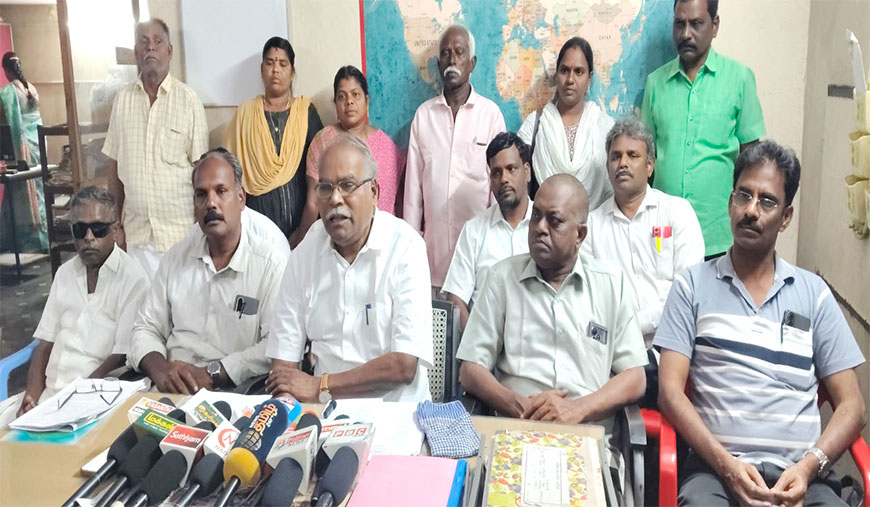 திருப்போரூர் நிலப்பிரச்சனையில் அரசுக்கு அவப்பெயரை ஏற்படுத்தும் அதிகாரிகள்