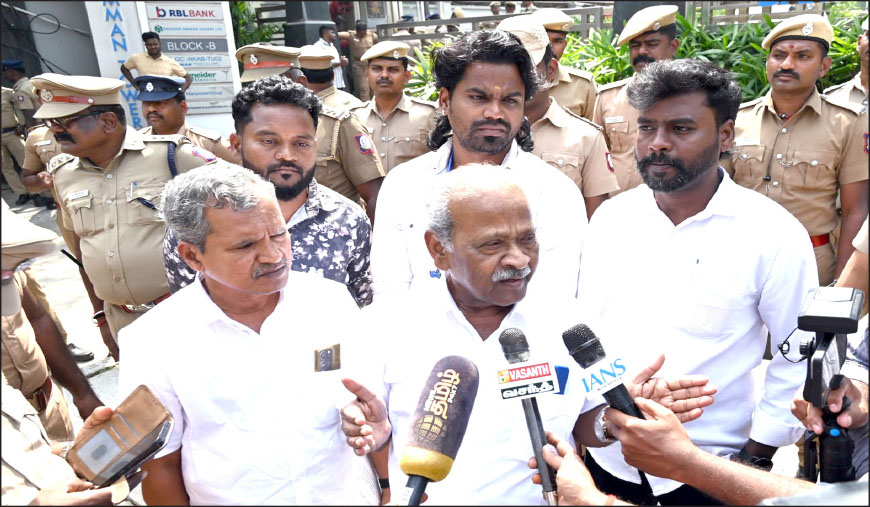 ‘சாம்சங்’ தொழிலாளர் பிரச்சனையில் மனு கொடுப்பதற்கும் அனுமதி மறுப்பு