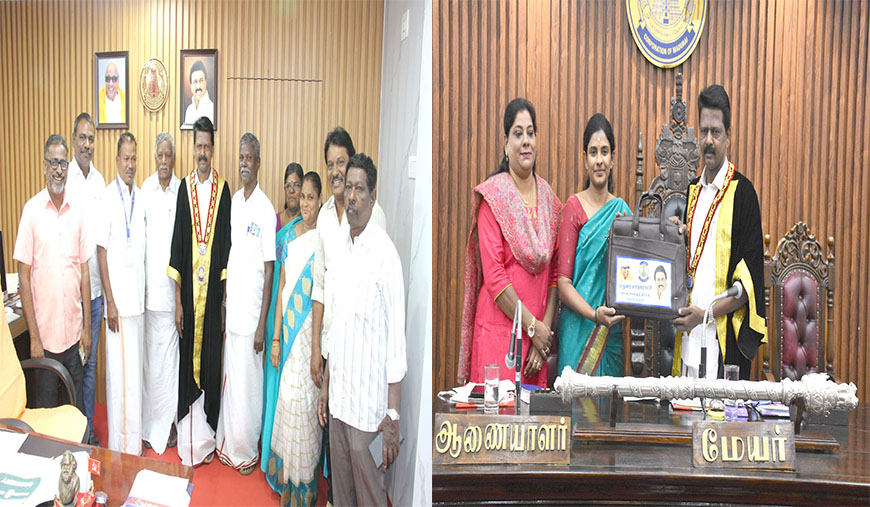 மதுரை மாநகராட்சி ‘பொறுப்பு மேயராக’ தி.நாகராஜன் பதவியேற்பு மார்க்சிஸ்ட் கம்யூனிஸ்ட் கட்சி வாழ்த்து