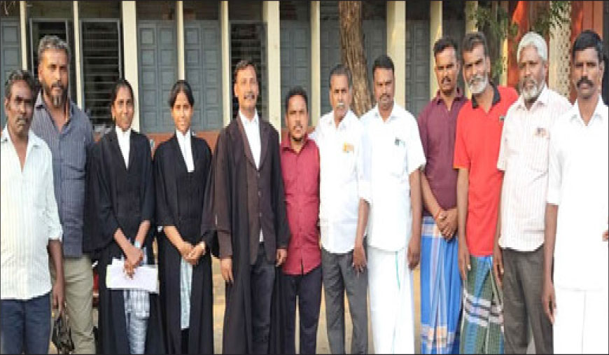 பொய் வழக்கிலிருந்து சுமைப்பணி தொழிலாளர்கள் விடுதலை