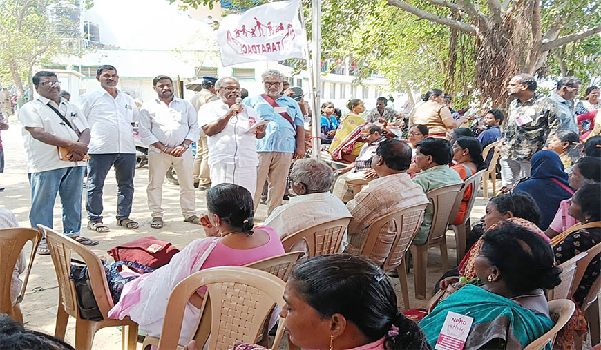 மாற்றுத்திறனாளிகள் போராட்டத்திற்கு சிஐடியு ஆதரவு
