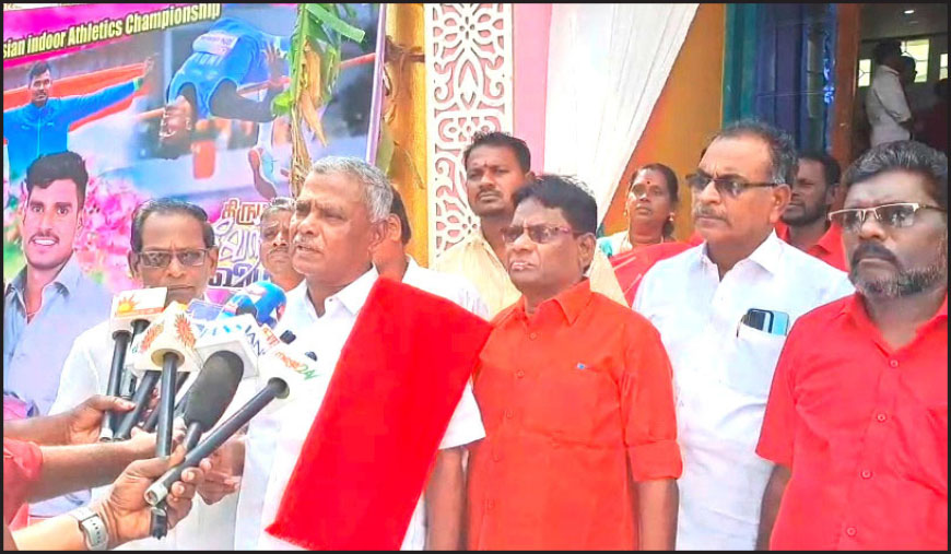 ரூ. 5,000 உதவித்தொகை மக்களுக்கு கிடைத்த பேருதவி : பெ. சண்முகம்