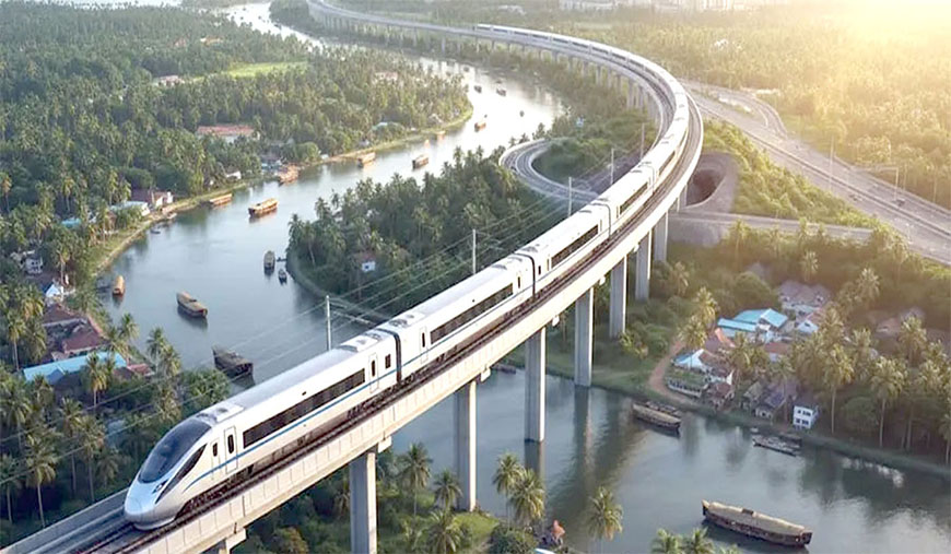 அதிவேக ரயில் திட்டத்திற்கு தயாராகிறது கேரளம்
