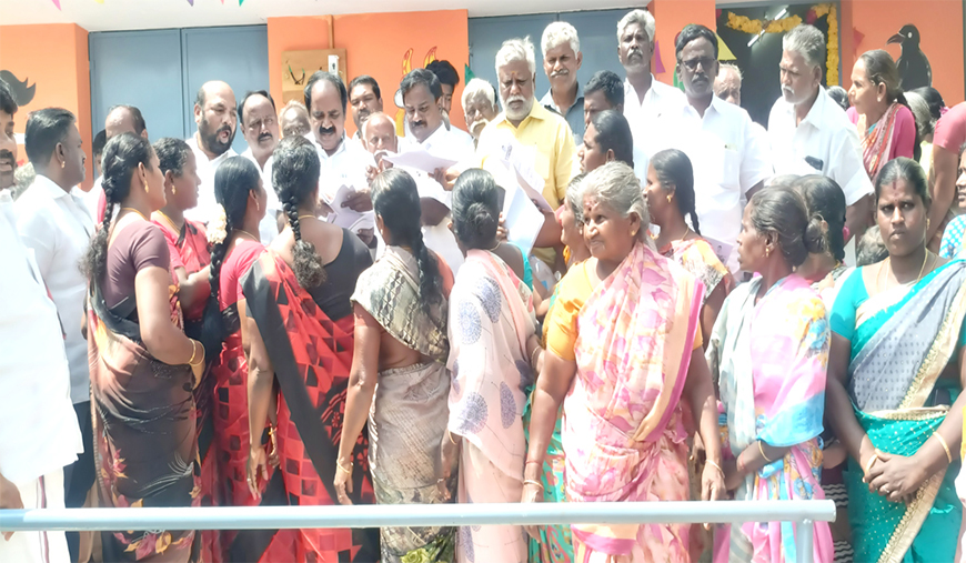 கந்தர்வகோட்டை தொகுதி மக்களின் இதயங்களில் நீங்கா இடம்பிடித்தவர் எம்.சின்னதுரை எம்எல்ஏ அமைச்சர் சிவ.வீ.மெய்யநாதன் பாராட்டு