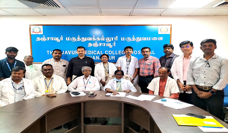 தஞ்சாவூர் மருத்துவக் கல்லூரியில் 3 ஆண்டுகளில் 50 சிறுநீரக மாற்று அறுவை சிகிச்சை