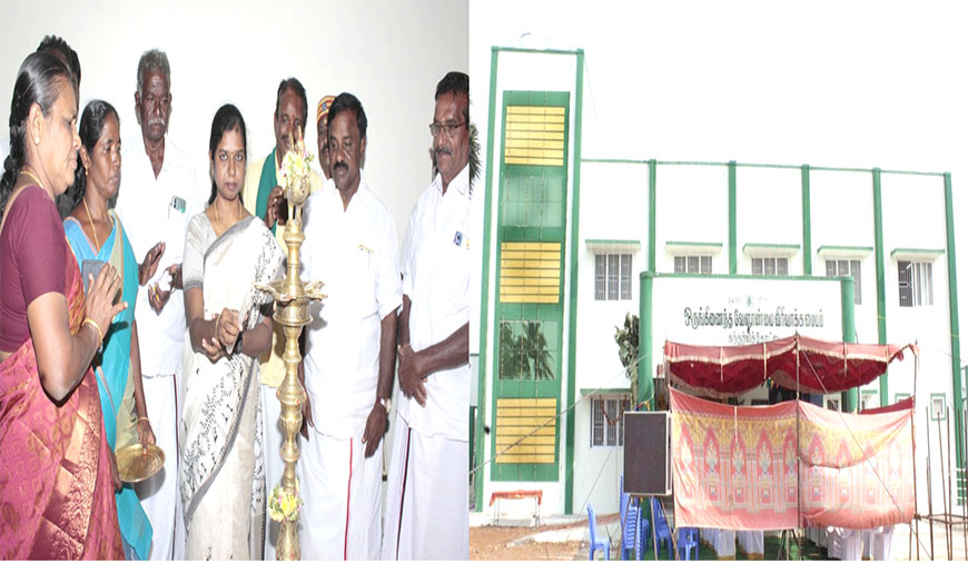 கந்தர்வகோட்டையில் ரூ.3 கோடியில் வேளாண்மை விரிவாக்க மையம் காணொலியில் முதல்வர் திறந்து வைத்தார்