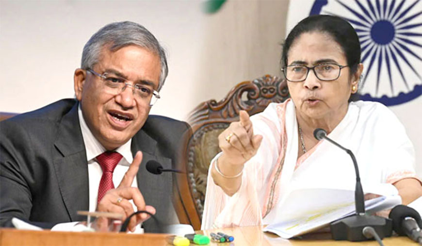 புதுதில்லி தேர்தல் ஆணையம், மம்தா அரசுக்கு உச்சநீதிமன்றம் எச்சரிக்கை