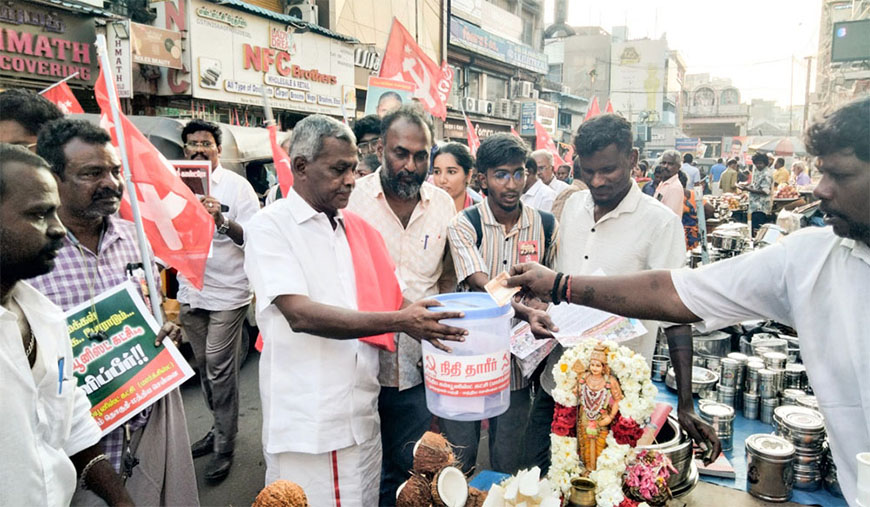 தேர்தல் பத்திரங்கள் மூலம் பகல் கொள்ளை பாஜக ஊழலைப் பற்றிப் பேச அருகதை இல்லை
