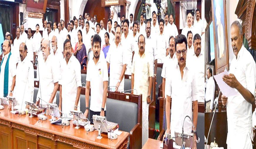 தாய்மொழி தினம்: பேரவையில் உறுதிமொழி ஏற்பு