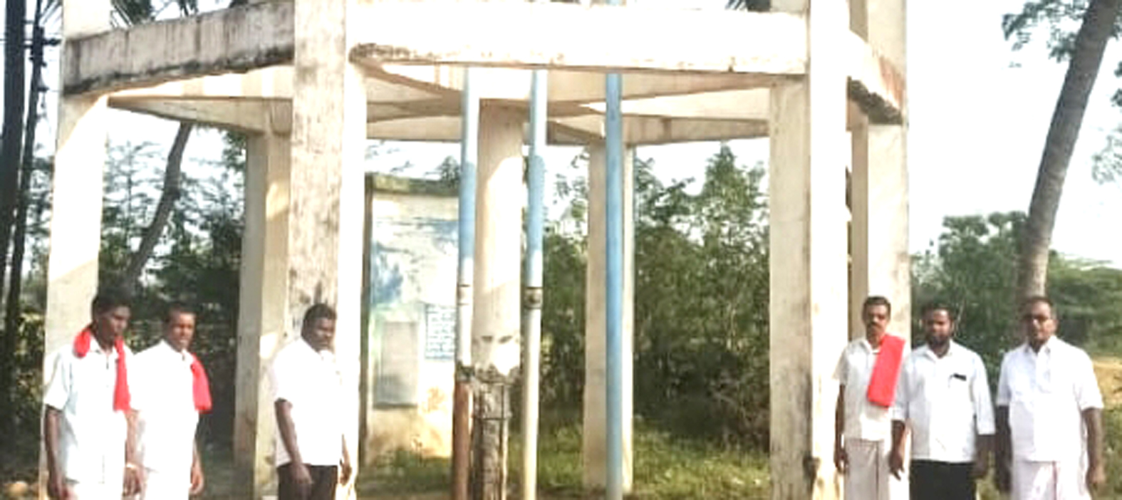 உயர்கோபுர தண்ணீர் தொட்டியை சீர் செய்ய சிபிஎம் கோரிக்கை
