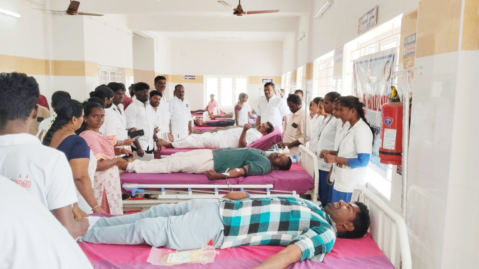 வாலிபர் சங்க ரத்ததான முகாம்