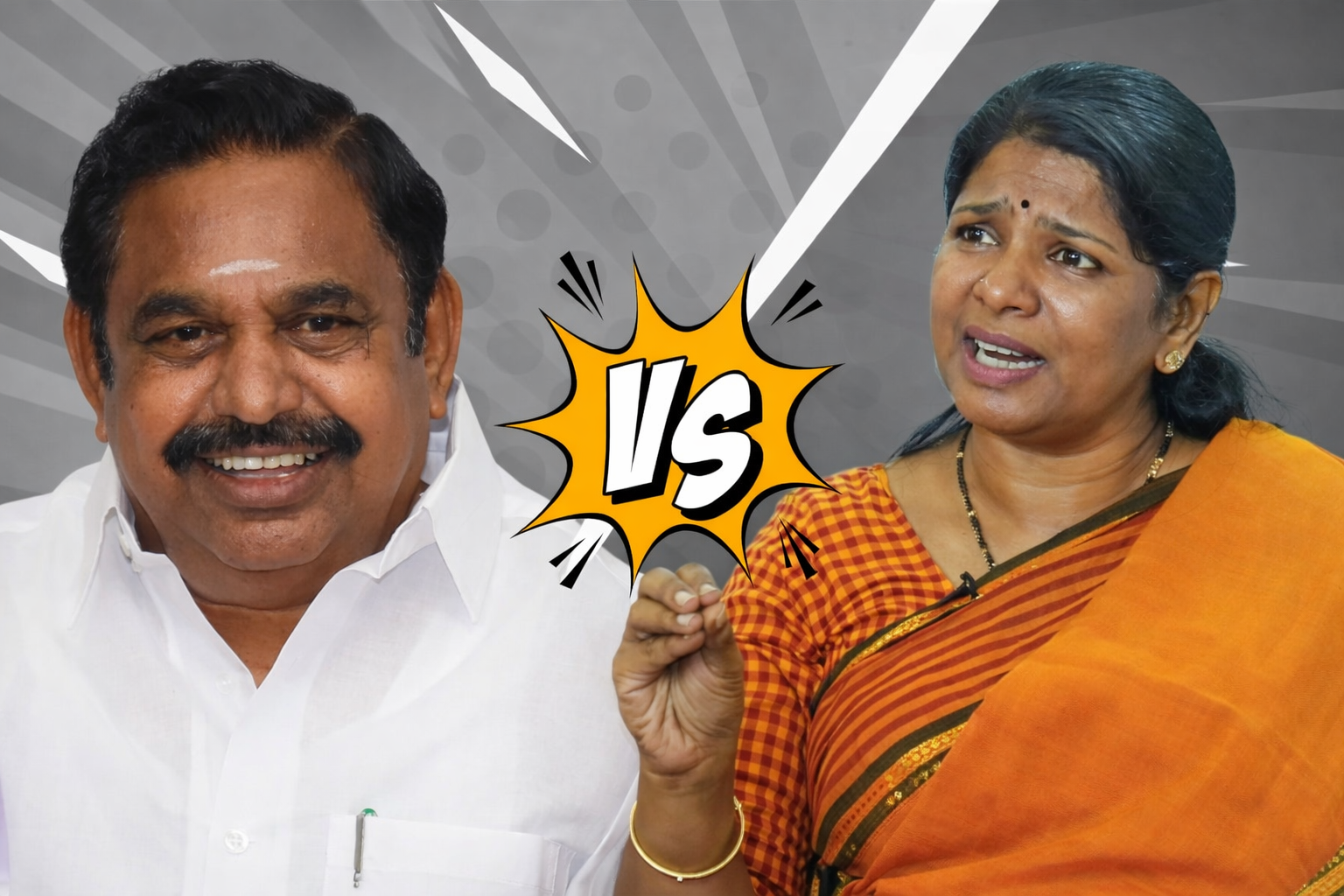 பாஜகவை போலவே திருவள்ளுவருக்கு காவிசாயம் பூசுகிறார் எடப்பாடி - கனிமொழி எம்.பி!