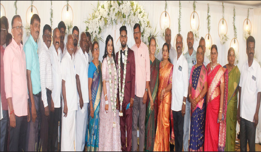 தோழர் எஸ்.முருகன் - எம்.பார்வதி இல்ல வரவேற்பு