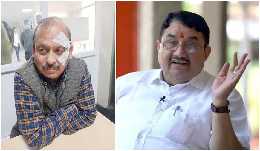 உத்தரகண்டில் பள்ளிக்கல்வி இயக்குனர் மீது பாஜக எம்எல்ஏ தாக்குதல்