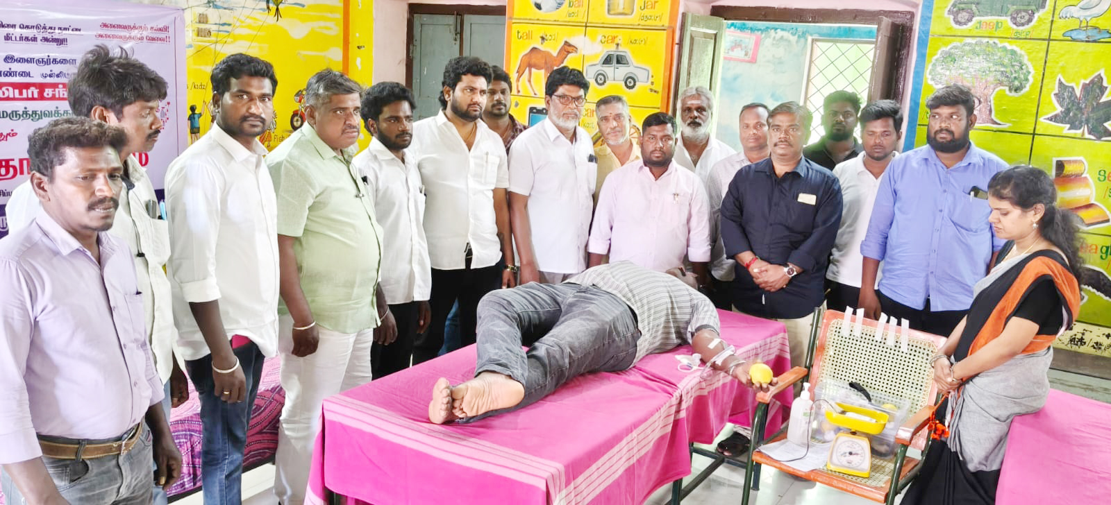 வாலிபர் சங்கம் சார்பில் ரத்ததான முகாம்