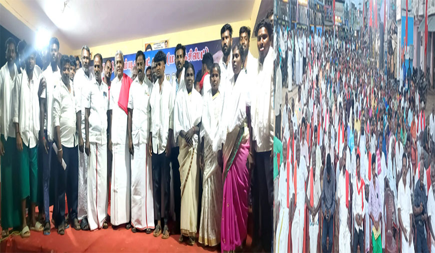 தமிழ்நாட்டை வஞ்சிக்கும் பாஜக-அதிமுக கூட்டணி துடைத்தெறியப்பட வேண்டும்