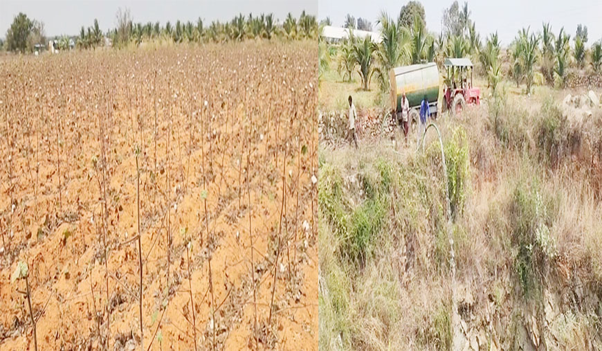 விவசாயத்திற்கு தண்ணீரை விலைக்கு வாங்கும் அவலம்!