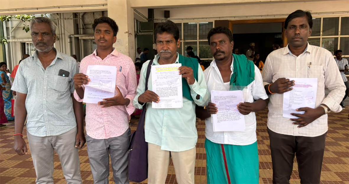 பாரதிநகர் அடுக்குமாடி குடியிருப்புக்கு நியாயமாக தேர்தல் நடத்த கோரிக்கை