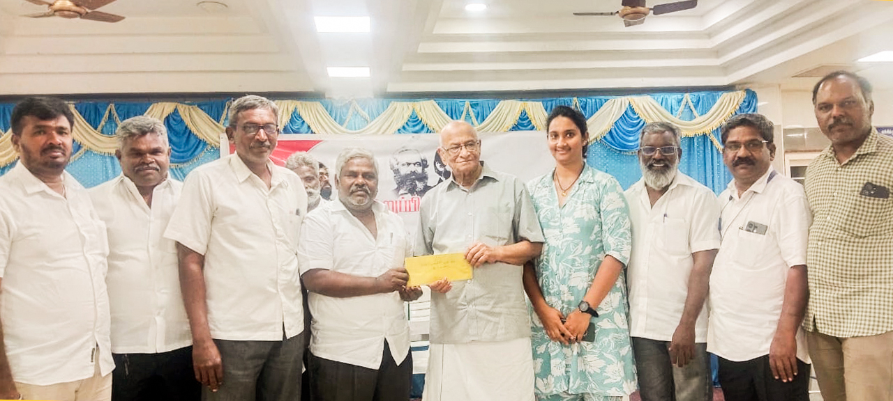 மார்க்சிஸ்ட் கம்யூனிஸ்ட் கட்சியின் சார்பில்