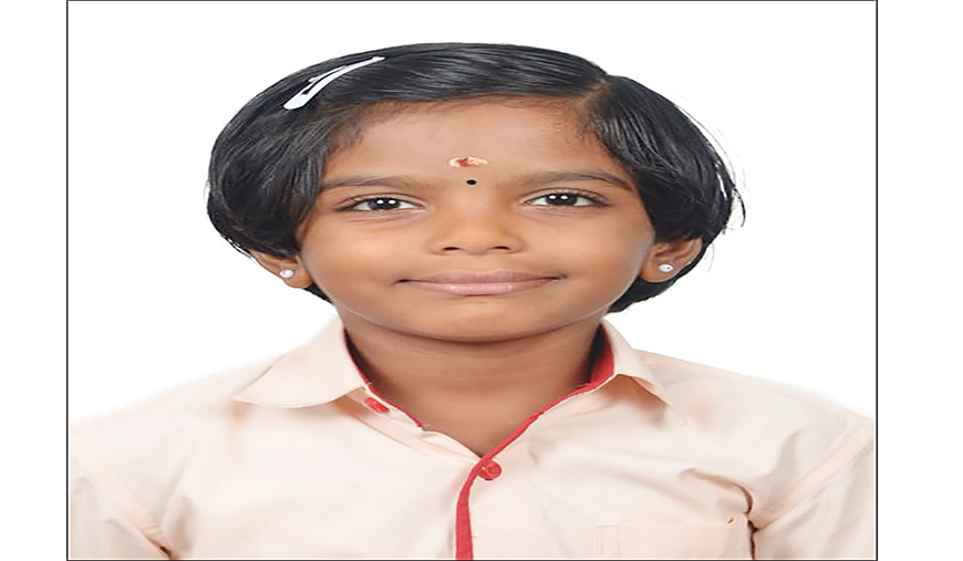 7 பேருக்கு மறுவாழ்வு அளித்த சிறுமி