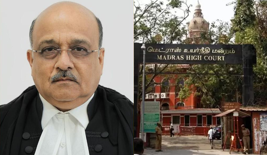சென்னை உயர்நீதிமன்றத்தின் அடுத்த தலைமை நீதிபதி பெயர் பரிந்துரை!