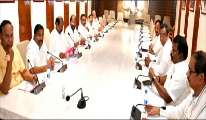 ஒரே நாளில் 9 கட்சிகளுடன் திமுக குழு பேச்சுவார்த்தை