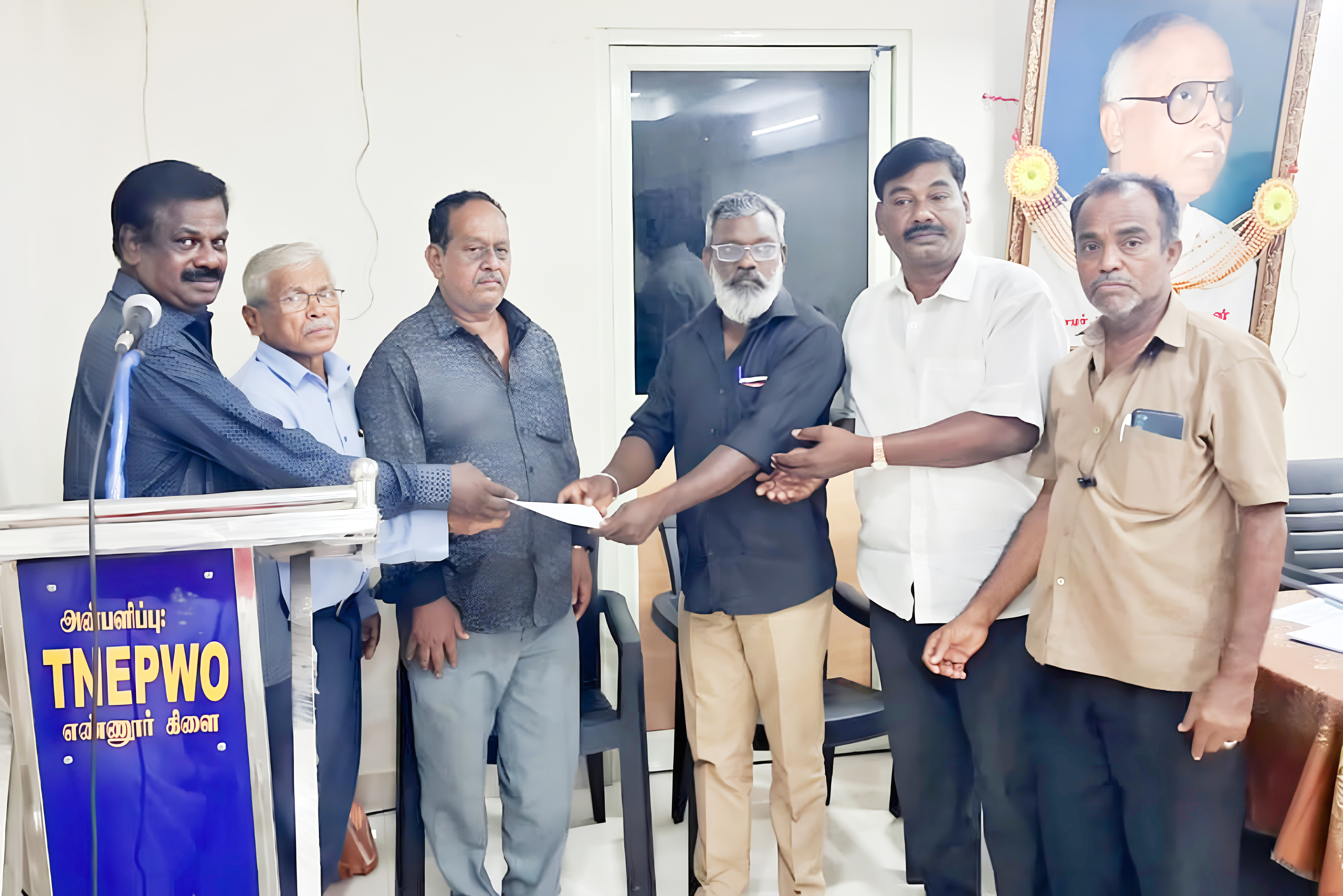 தி.நகர் பகுதிக்குழு தேர்தல் நிதியளிப்பு