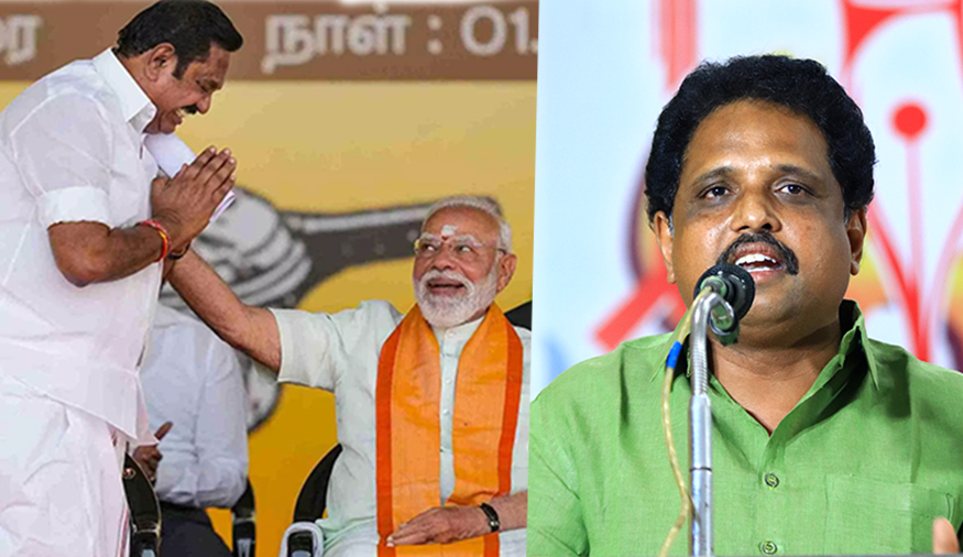 இந்தி திணிப்பை வெறிகொண்டு நடத்துகிறது மோடி அரசு: எடப்பாடி பழனிசாமிக்கு சு.வெங்கடேசன் எம்.பி., பதிலடி!