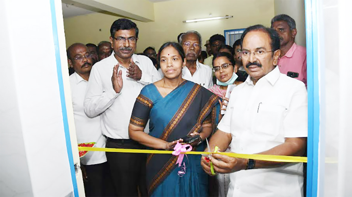 சேலம் மாநகராட்சி, கிச்சிப்பாளையத்தில் ரூ.60