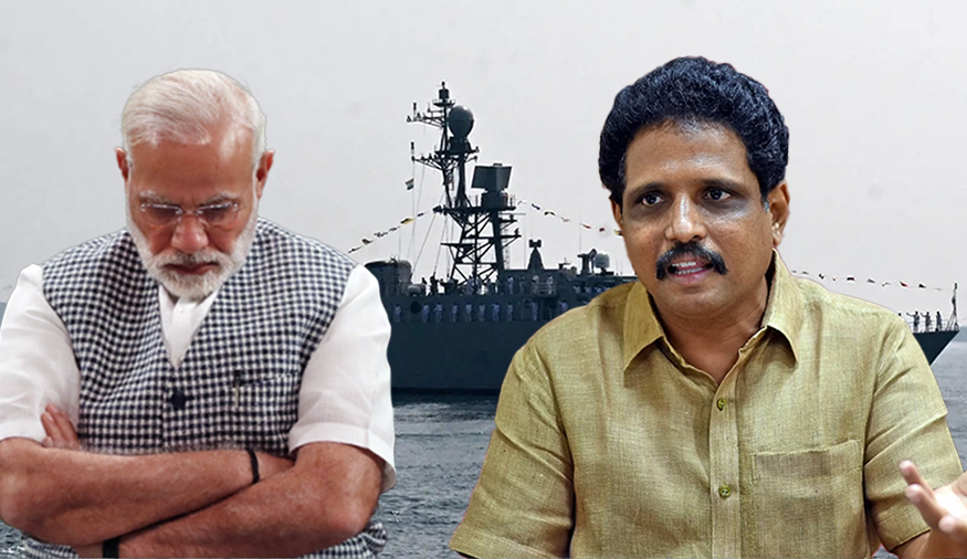 “ஐரிஸ் தேனா கப்பல் மூழ்கடிப்பு: இந்திய வெளியுறவுக் கொள்கைக்கு ஏற்பட்ட பேரழிவு” - மதுரை எம்.பி சு.வெங்கடேசன் கடும் விமர்சனம்!