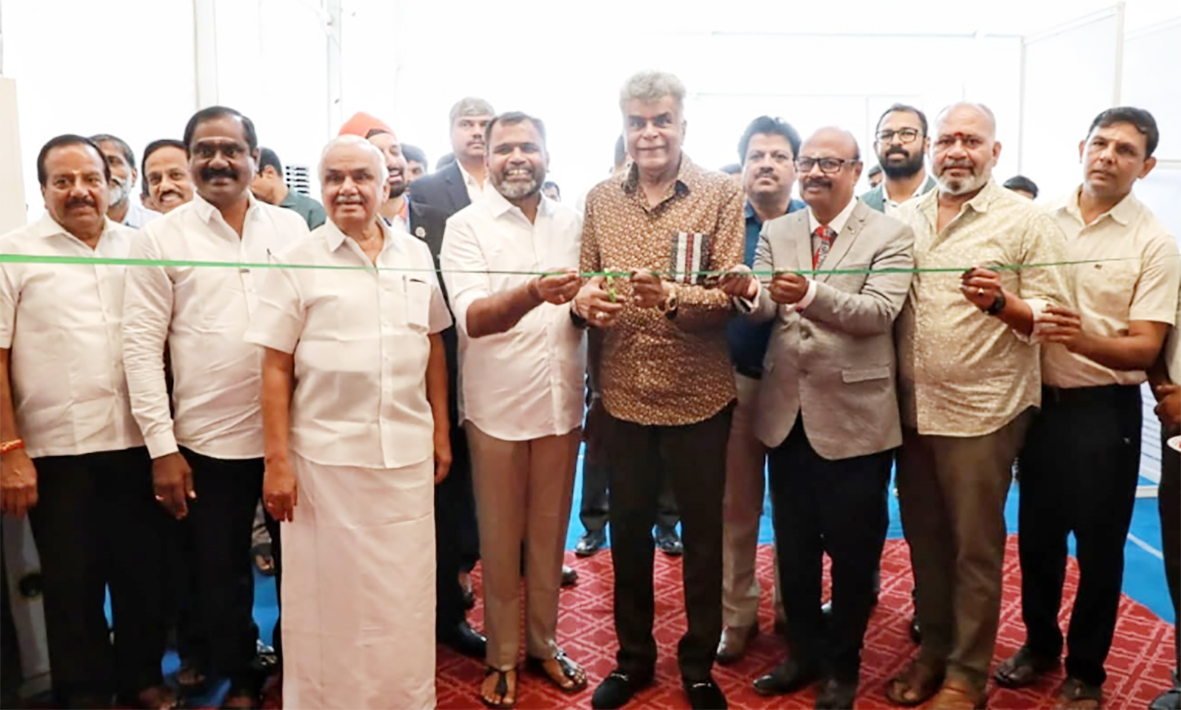 திருப்பூரில் 18 ஆவது நிட் டெக் பின்னலாடை இயந்திர கண்காட்சி தொடக்கம்