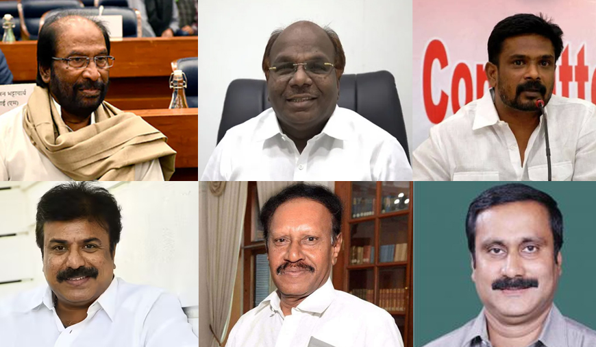 மாநிலங்களவைத் தேர்தல்: தமிழ்நாட்டில் 6 பேர் போட்டியின்றி தேர்வு!