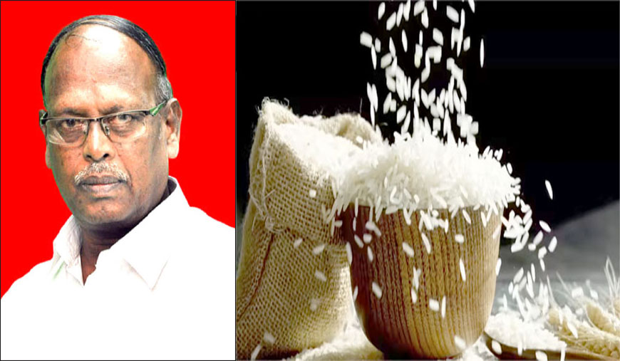 செறிவூட்டப்பட்ட அரிசி மக்களைப் பரிசோதனைக் கூடமாக்கிய மோடி அரசு - டி. ரவீந்திரன்