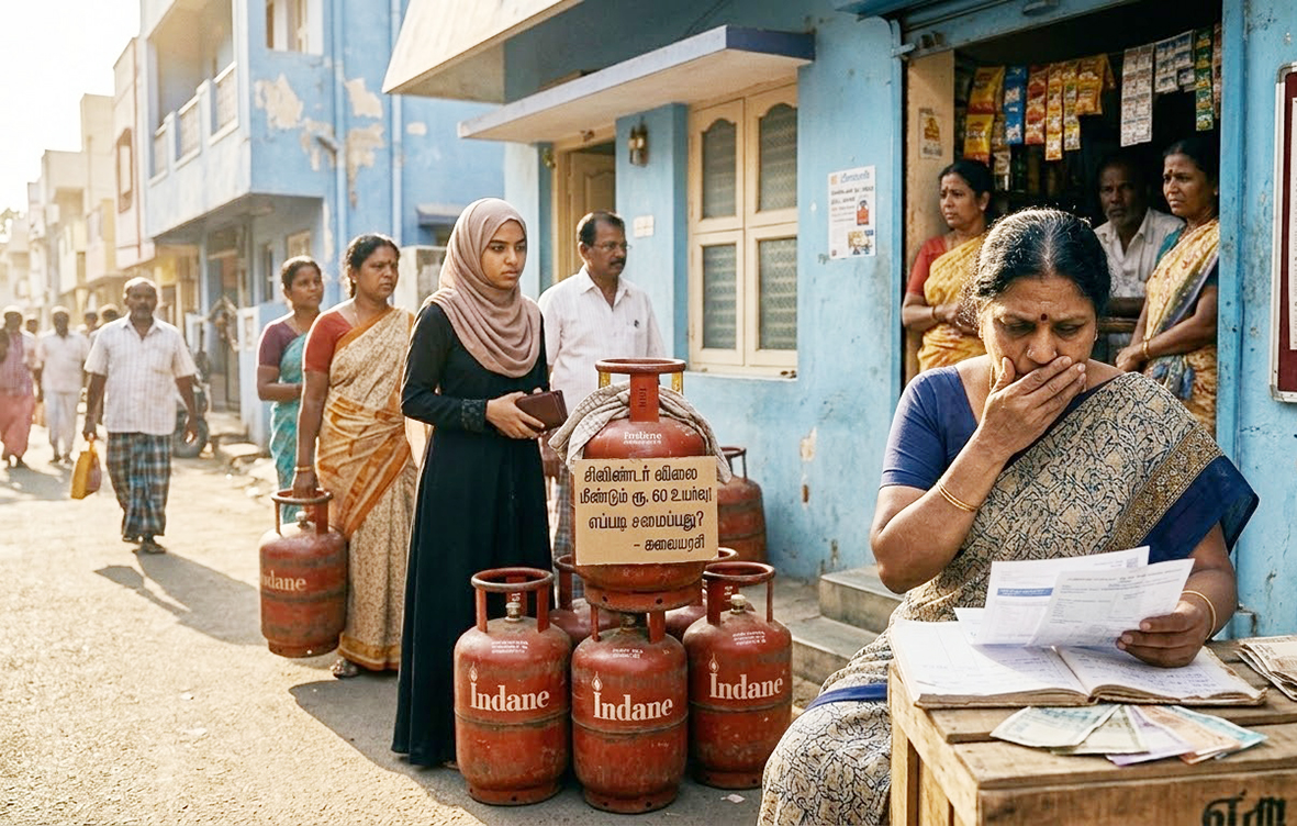 சமையலறையில் புகுந்து ‘பொருளாதார தாக்குதல்’! ஒன்றிய பாஜக அரசுக்கு வலுக்கும் எதிர்ப்பு