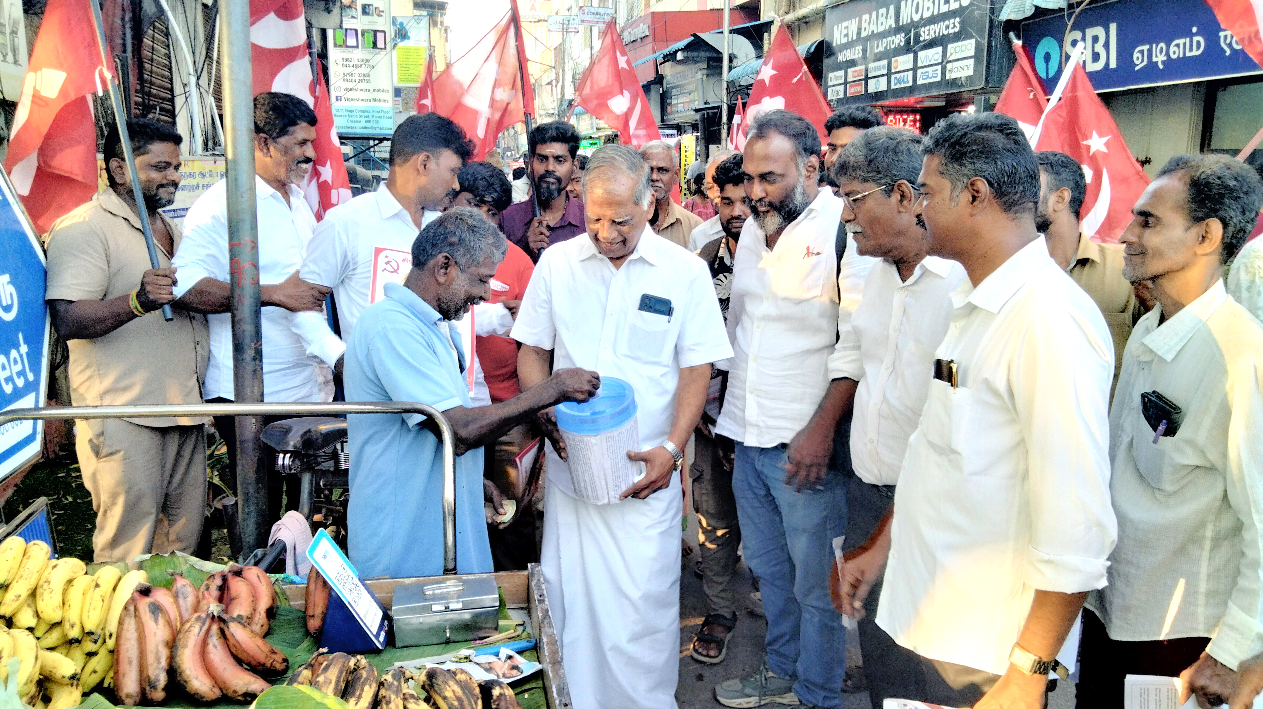 அமெ-இஸ்ரேலுக்கு அடிபணிந்து செயல்படும் பாஜக அரசுக்கு பாடம் புகட்டுவோம் சென்னையில் ஜி.ராமகிருஷ்ணன் பேட்டி