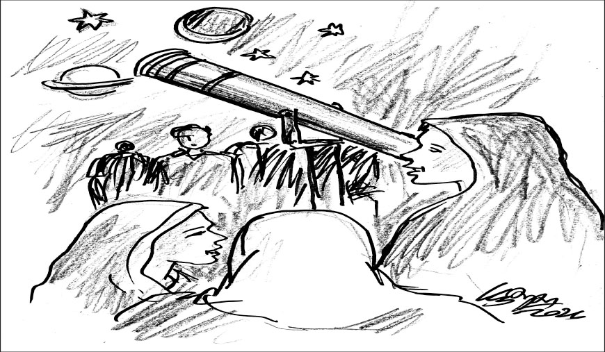 விண்வெளி ஆராய்ச்சி - ஆர்னிகா நாசர்