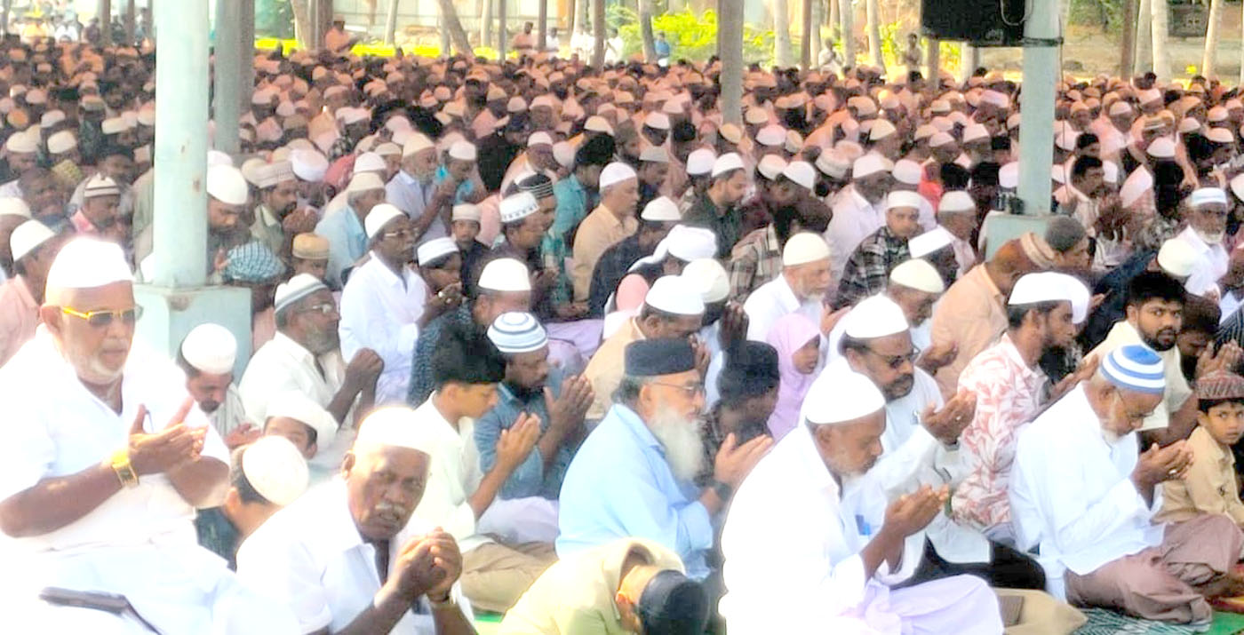 திண்டுக்கல்லில் ரம்ஜான் தொழுகை