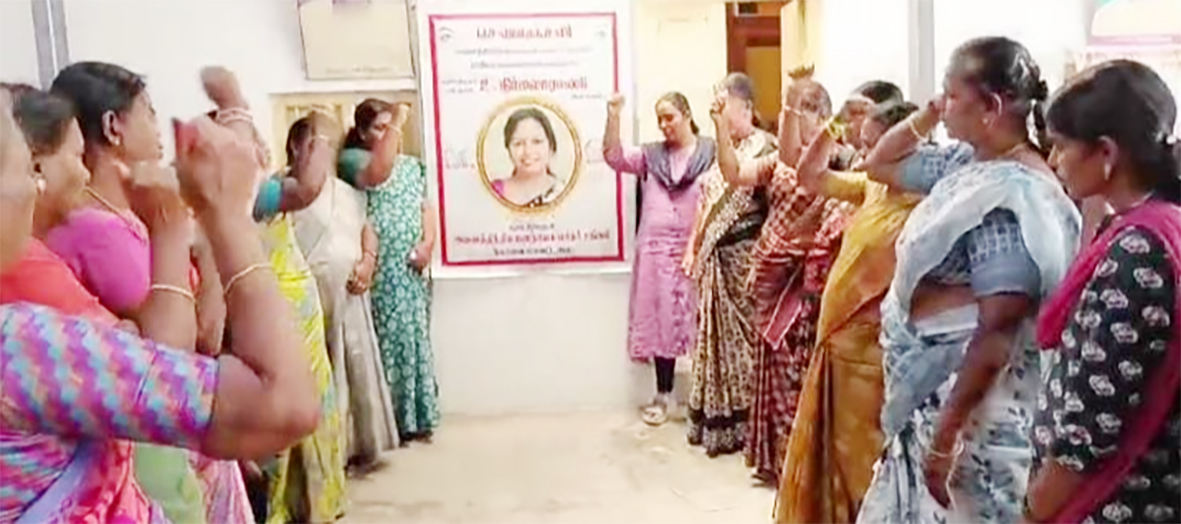 தோழர் உ.நிர்மலா ராணி மறைவுக்கு அஞ்சலி