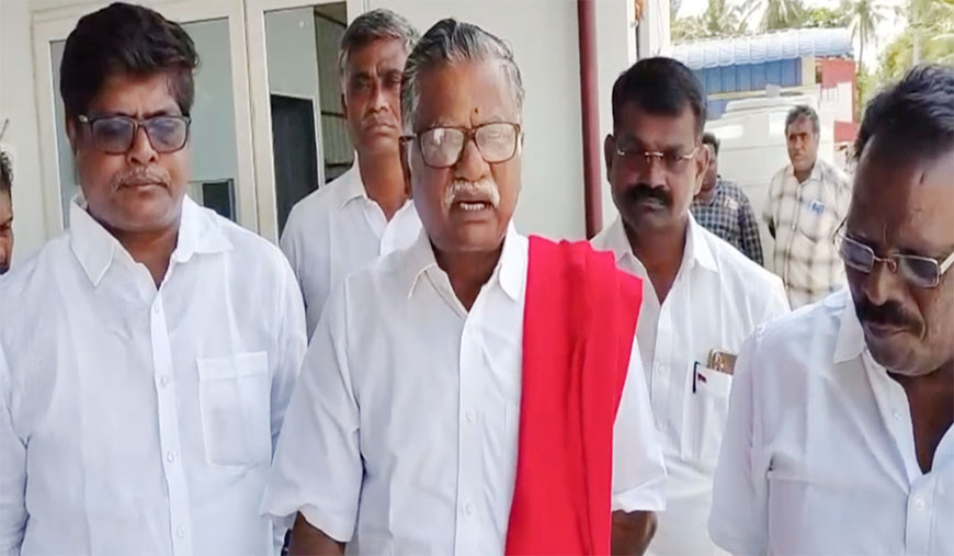 சட்டமன்ற தேர்தல் களம் கோவை, மார்ச் 22- அடிபணிய நாங்கள் அதிமுக அல்ல: இரா.முத்தரசன்