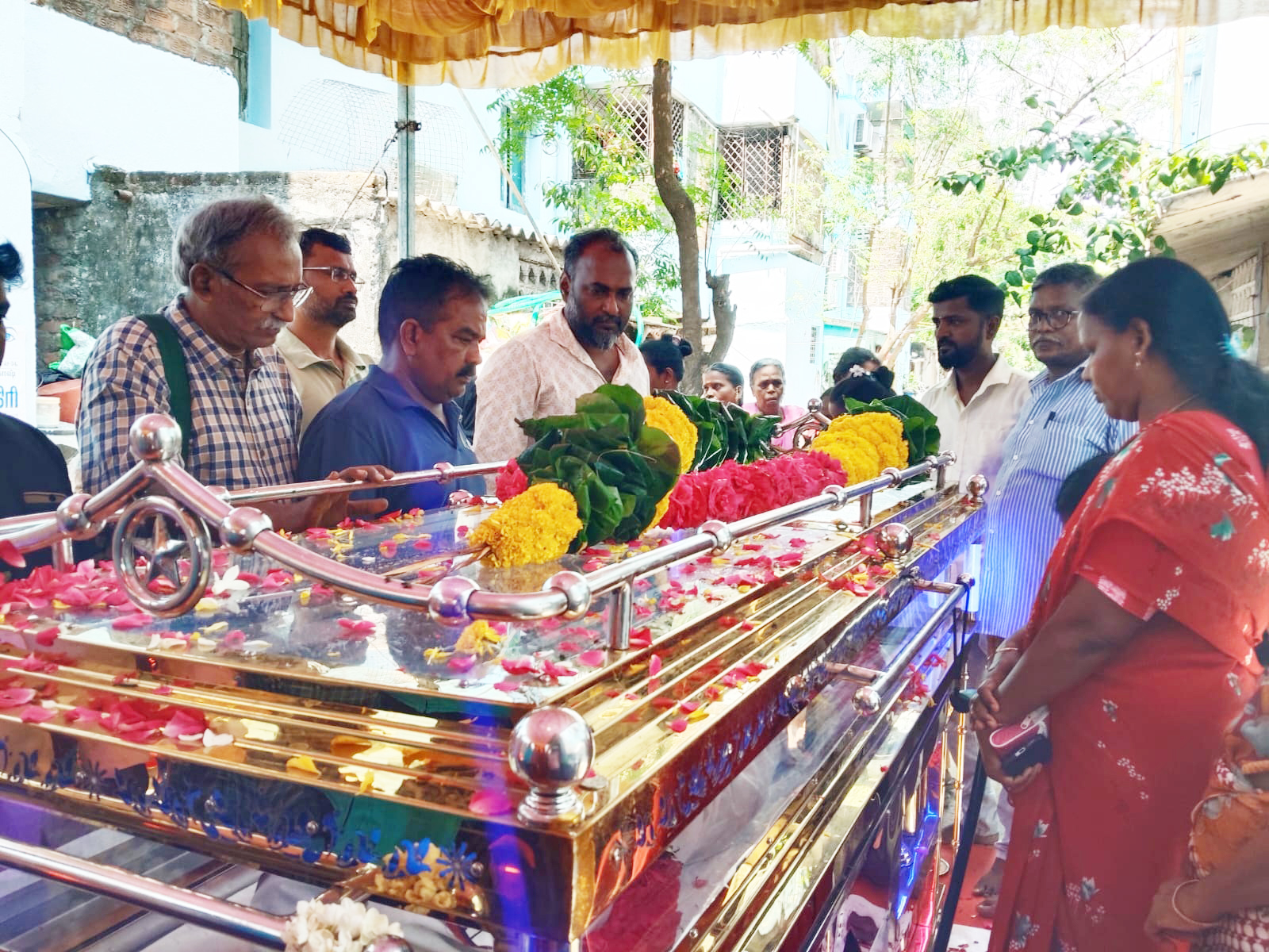 மார்க்சிஸ்ட் கம்யூனிஸ்ட் கட்சி புஷ்பா நகர் கிளை உறுப்பினர்
