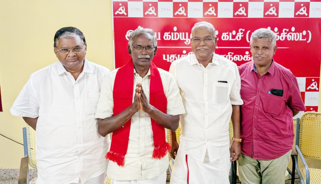 புதுச்சேரி லாஸ்பேட்டை தொகுதியில் களம் காணும் சிபிஎம் வேட்பாளர் ராஜாங்கம்