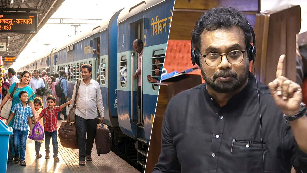 ரயில்வே வருவாய் தகவல்களை வெளியிட ஒன்றிய அரசு மறுப்பு - ஜான் பிரிட்டாஸ் கடும் கண்டனம்!