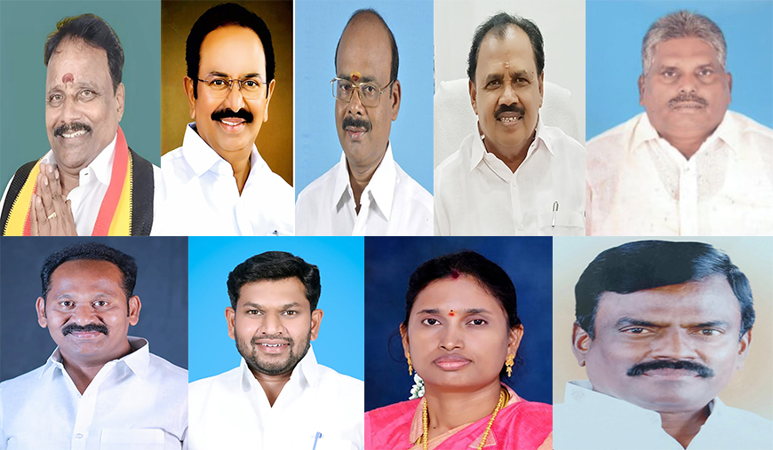 சேலம் மாவட்ட சட்டமன்றத் தொகுதிகளில்...
