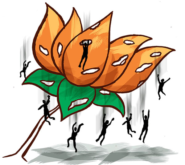 தாமரை வாக்குறுதிகளும்... தகிடுதத்தங்களும்!  வானம் ஏறி வைகுண்டம் காட்டப்போகிறார்கள்!