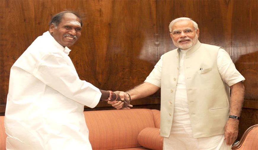 புதுச்சேரி ‘மாடல்’... தில்லிக்கு ‘நோடல்’!