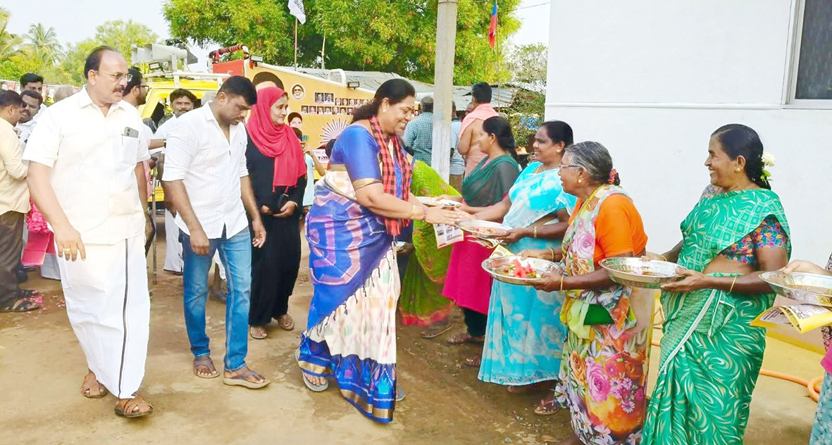 மகளிர் அலை திமுகவுக்கு சாதகம் நாமக்கல் வேட்பாளர் ராணி நம்பிக்கை