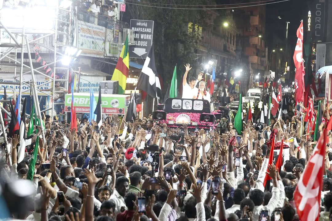 துறைமுகம் தொகுதியில் உதயநிதி ஸ்டாலின் பிரச்சாரம்